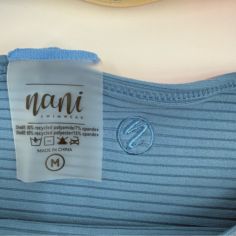 Colorwave High-Neck Tankini Top and Bottom - Multicolor - Picture 11 of 13